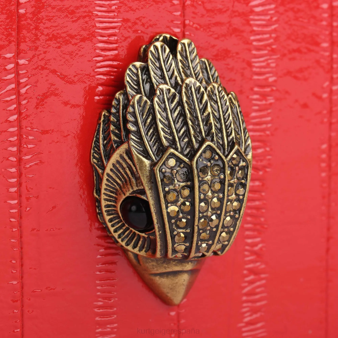 Kurt Geiger mujer bolso london redondo pequeño shoreditch 2LPR139 | bolsas rojo